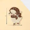 Nuevo Parche Bordado de Dibujos Animados Labubu Pato Pequeño Accesorios para Ropa DIY Pasador Etiqueta de Tela Materiales de Decoración para Sombreros