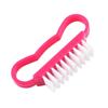 Cepillo de plástico para polvo de uñas, directo de fábrica, herramienta para limpiar uñas, cepillo para uñas, dispositivo de belleza para uñas.