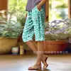 Pantalones Casuales de Calle de Moda Callejera para Mujer de Longitud Media, Estilo Nuevo Europeo y Americano Transfronterizo, Impresión Digital 3D, Personalizados, para Viajes de Negocios, Verano