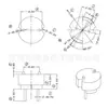 Base de Anillo Magnético de 10.4 mm Base de Inductor Base BASE-010
