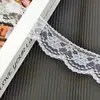 Renda com fita vazada, acessórios para vestuário, tecido de renda a pronta entrega para amarrar flores, acessórios de cabelo de poliéster feitos à mão para DIY