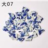 Peças de Porcelana Azul e Branca Clássica de Jingdezhen Ímãs de Geladeira Fragmentos de Cerâmica Trabalho de Casa de Estudante Design de Formatura Material DIY Peças de Porcelana