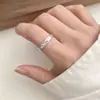 Anillos Modernos de Gato y Perro para Mujer Estilo Little Red Book Versátiles Apilables Elegantes Únicos Abiertos Anillos para Dedo Índice Modernos