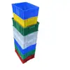 En stock caja de plástico apilable caja de plástico engrosada hardware electrónico marco de plástico caja de material de almacenamiento caja de logística de transporte