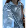 Roupa de Proteção Solar Fina de Seda de Gelo Masculina Verão 2026 Novo Estilo Jaqueta Corta-vento de Gola Alta para Uso Externo Solta Respirável Roupa de Proteção Solar