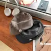 Boina Vintage Plissada Estilo Japonês Nuvem para Mulheres, Roupa de Outono e Inverno, Estilo Artístico, Boina Emagrecedora, Chapéu Slouchy da Moda