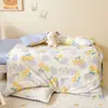 Funda Nórdica Infantil Pieza Única Algodón Puro Todo Algodón Niña Guardería Dibujos Animados 120x150x200 Funda Nórdica Bebé Juego de Tres Piezas