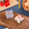 Molde de onigiri triangular em forma de desenho animado DIY sushi de alga marinha Casa Infantil molde para bento de arroz Alga Nori Arroz