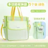 Bolsa de Almacenamiento A4 de Gran Apertura Bolsa de Clasificación de Asignaturas Bolsa para Documentos de Estudiante Papel de Examen Bolso de Mano de Malla Transparente Bolso Bandolera Bolsa para Libros