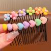 Pente de Franja Infantil Artefato para Quebrar Cabelo de Menina Cartões de Cabelo para a Parte Frontal da Cabeça Infantil 2025 Novo Acessório de Cabeça para Bebê