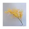 Flor Artificial Arreglo Floral Hoja de Coral Boda Techo Material de Flor Artificial Niebla Escarcha de Boda Coral Auditorio Cola de Fénix Set de Flores
