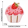 Parches Bordados en Stock, Pegatinas de Bordado Originales Serie Pastel Dulce para Niñas, Accesorios Autoadhesivos DIY para Fundas de Teléfono, Pegatinas de Tela