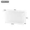 Caja de almacenamiento multiusos para colgar en la pared, para el interior de las puertas de los gabinetes de la cocina, caja organizadora con asa, se puede colgar o poner de pie
