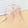 Laço de Tecido Renda Laço Aplique Feito à Mão DIY Presilha Acessórios de Roupa Pequena Flor Acessórios de Tecido
