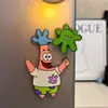 Imanes Giratorios para Refrigerador de Bob Esponja y Patricio Estrella, Sr. Decoraciones para Muebles, Coleccionables y Regalos Temáticos de Krabs de Xiaohongshu