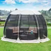 Tenda de Rede Popular Seis Cores Pronta de Fábrica para Fronteira, Tenda de Festa, Adequada para Acampamento ao Ar Livre e Festas