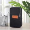 Nueva Bolsa de Lona para Teléfono Móvil Bolsa de Cintura de Trabajo para Obra con Cremallera de Tres Capas Horizontal y Vertical Monedero con Cinturón para Personas Mayores