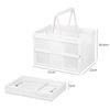 Cesta de Almacenamiento Portátil Yanxian Cesta de Picnic Plegable de Plástico para Exteriores Grande Venta al por Mayor Cesta Plegable Supermercado Snack Cesta Portátil