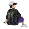 Verão para Meninos Novo Infantil Casual Duffy Bonito Moderno Legal Roupas de Manga Curta para Meninos Verão Fino Gola Redonda Médio e Grande Infantil