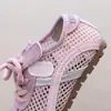 2025 Nuevos Zapatos Deportivos de Malla Transpirable para Bebé Niña Verano Niños Zapatos de Entrenamiento Alemanes Ligeros Zapatos de Tabla de Malla para Niñas