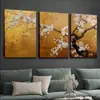 Fondo de Sofá Pared de Sala de Estar Pintura Colgante Mural Tríptico Pintura Decorativa