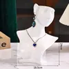 Soporte de Exhibición de Joyería de Resina Maniquí Soporte de Exhibición de Collares Soporte de Exhibición de Accesorios Exhibidor de Joyería Transfronterizo