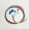 Paquete de 12 fibras pigtail LC monomodo cable de parcheo de fibra óptica pigtail de 12 colores FC/SC cabeza cuadrada grado telecomunicaciones