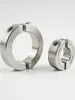 Acoplamiento de Anillo Fijo Tipo Dividido de Acero Inoxidable 304 Engrosado, Anillo de Bloqueo de Sujeción Circular para Eje Óptico Tipo Abierto, Anillo de Límite