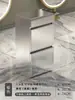 Armário de Ferramentas para Barbearia, Carrinho de Ferramentas para Salão de Beleza, Armário, Carrinho de Corte de Cabelo, Armário de Trabalho em Aço Inoxidável para Salão de Beleza, Bancada de Armazenamento
