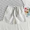 Pantalones Cortos Populares Cibernéticos para Hombre Verano Delgados Pantalones de Cinco Puntos Casuales Deportivos Estilo Coreano Ajustados Adelgazantes Pantalones de Playa Pantalones de Baloncesto