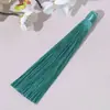 Pingente de Nó Chinês com Borla 12cm Tubo Oco 7cm Moeda de Cobre Borla Pendurada para Carro Pendurar Acessórios para Joias DIY Atacado