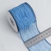 Fita Flor Ribbon Malha Transparente Dobrada Borda de Arame Envoltório Floricultura Artesanal DIY Cesta de Flores Caixa de Presente Fita de Tecido Ribbon