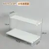 Estante de Almacenamiento de Escritorio Acrílico Estante de Almacenamiento de Cosméticos para Tocador Gabinete de Exhibición para Taza de Agua Doméstica, Taza de Té, Taza de Café