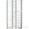 Estante para Bandejas de Horneado de Aleación de Aluminio Carrito Cerrado para Moldes de Pastel Estante Cerrado para Carrito Estante para Pan Tostado Acero Inoxidable Estante para Bandejas de Horneado Enfriamiento