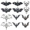 Mix 12 Halloween Bat Jóias DIY Pingente Pulseira Brincos Colar Acessórios Pingente Atacado