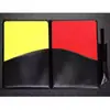 Cartões Vermelho e Amarelo para Árbitros, Feitos de Couro PU Grosso, Cartões Vermelho e Amarelo de Futebol, Cartão Vermelho, Cartão Amarelo, Cartão Verde, Cartão Azul, Personalizável com Logo