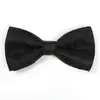 Pajarita Puntiaguda para Hombre Formal Estilo Coreano Puntiaguda Doble Capa Novio Boda Vino Tinto Pajarita Negra para Mujer