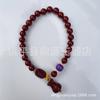 Pulseira de Cinábrio Novo Estilo 6mm Areia Dourada Roxa Contéudo Elevado Contas de Buda Pulseira Pixiu Amuleto da Sorte Joias Transmissão Ao Vivo
