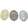 Acessórios para joias DIY 46*60mm peça de metal cauda de fênix base de coroa de fênix Rainha Imperatriz Concubina peça de flor material de leque Xi