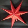 Abajur Estrela Pontiaguda Recortado de Plástico PP Impermeável Personalizado Acessórios de Decoração Janela Festa Suprimentos de Decoração de Natal Estrangeiro