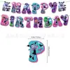 Versión Animada de Vampirina Nana Vampira Decoración de Fiesta de Cumpleaños Pancarta Bandera de Pastel Set de Globos