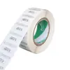 Etiquetas de Té Personalizadas con Adhesivo de Papel Recubierto a Todo Color, Logotipo de Marca Registrada, Pegatinas Autoadhesivas Transparentes de PVC, Pegatinas y Etiquetas Personalizadas