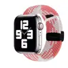 Adequado para pulseira apple iwatch apple ajustável trançada 8 pulseira apple fivela dobrável sucção magnética pulseira ultar
