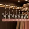 Clipe Multifuncional de Três Garras Largas com Gancho Clipe para Chapéu Calças Clipe Doméstico Sem Marca Clipe à Prova de Vento para Secar Roupas