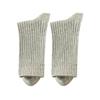 Pequeña Cantidad de Calcetines Foshan Personalizados OEM Procesamiento OEM ODM Exportación Exportación Transfronteriza Calcetines de Algodón Puro Antibacterianos y Desodorantes de Doble Aguja