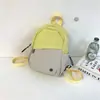 Bolso de pecho con bloques de color transfronterizo para estudiantes, mochila pequeña para viajes, bolso cruzado casual 2026, mochila deportiva de gran capacidad
