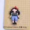 Moda de Dibujos Animados Chica Linda Hecho a Mano DIY Accesorios para Joyería Pegamento de Crema Resina Pequeños Accesorios Hebilla de Zapato con Agujero Material