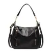 Bolsa de mano vintage de gran capacidad estilo coreano para mujer, bolso de hombro cruzado de moda para otoño e invierno, bolso casual de axila