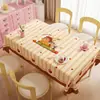 Toalha de Mesa Desenho Animado Impermeável à Prova de Óleo Lavável Resistente ao Calor 2026 Novo Modelo Luxo Leve Estrela de Alto Padrão Pano para Mesa de Centro