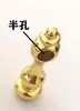 Accesorios para Barandillas Estilo Europeo Carrito de Comedor Dorado Estante Estante Gabinete de Vino Poste de Valla Metal Calabaza